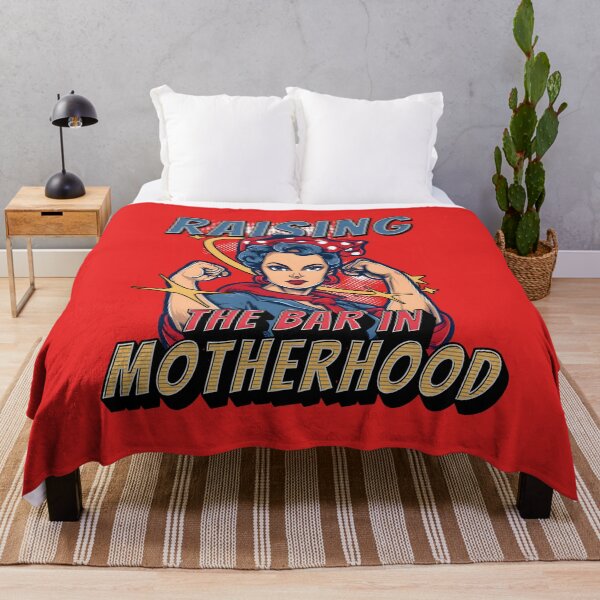 Item preview, Raising the bar in Motherhood | Happy Mothers Day | Mom Power designed and sold by ArtfulDelights.