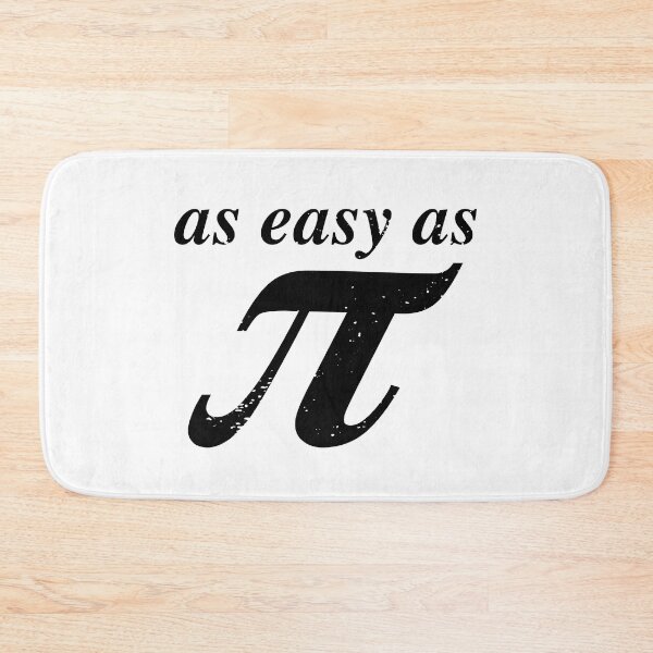 Item preview, As Easy As Pi Design - Black Text. designed and sold by hotshots-design.