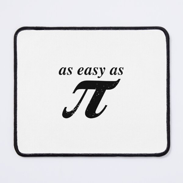 Item preview, As Easy As Pi Design - Black Text. designed and sold by hotshots-design.