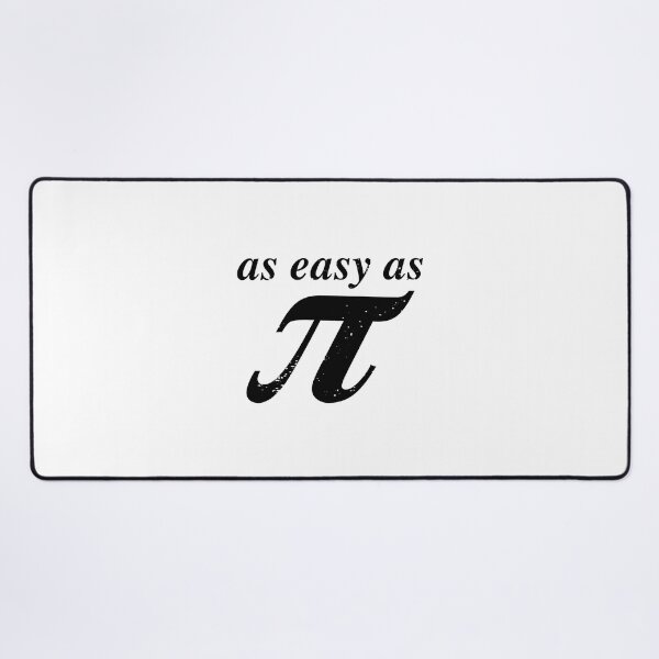 Item preview, As Easy As Pi Design - Black Text. designed and sold by hotshots-design.