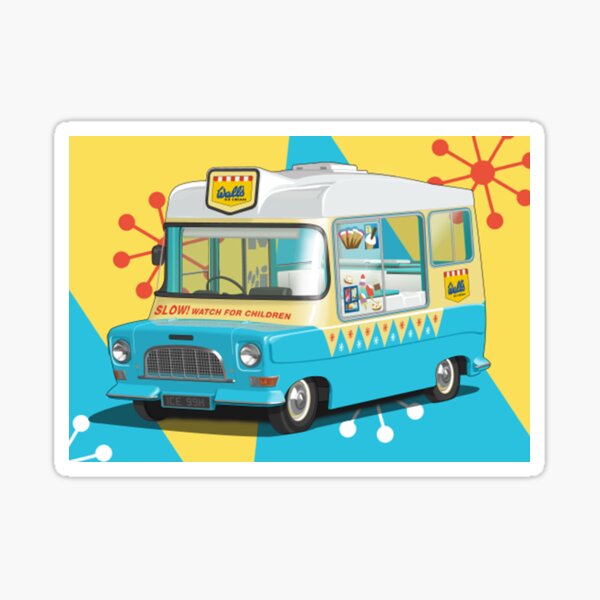 Soft Drink Stickers x24 A, Can Stickers, Ice Cream Vans, Takeaway