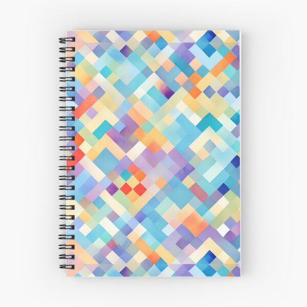 Item preview, Colorful pixel pattern designed and sold by FuzzieIntuition.