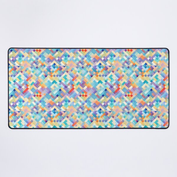 Item preview, Colorful pixel pattern designed and sold by FuzzieIntuition.