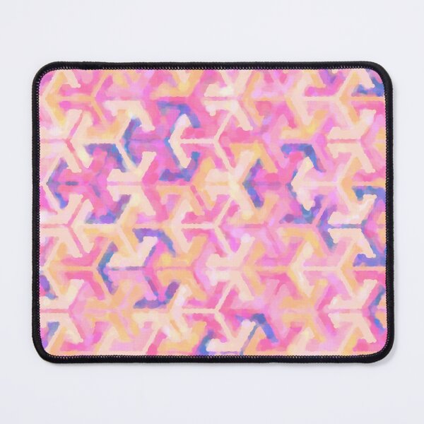 Item preview, Hexagon-based painted pattern - "Pink" designed and sold by Hemindway.