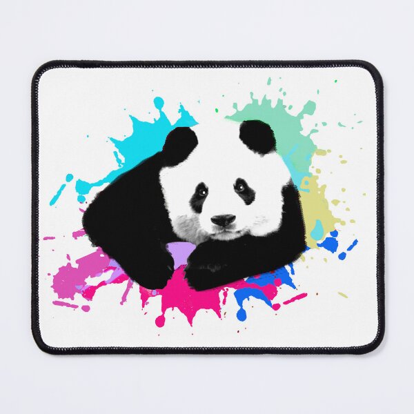 Item preview, panda,panda bear,colorful,graffiti,painting,blot designed and sold by theherbst131313.