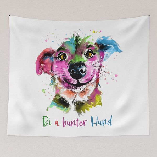 Item preview, Perro colorido Bi un perro colorido designed and sold by CorneliaPilz.