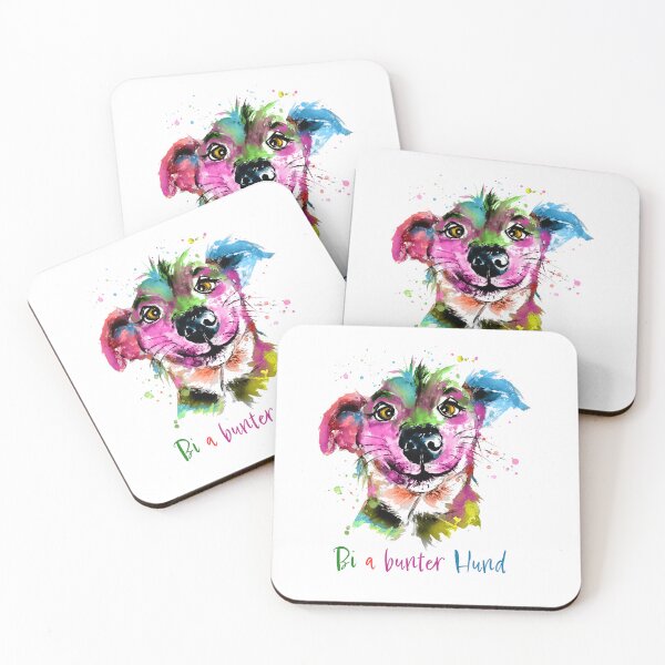 Item preview, Perro colorido Bi un perro colorido designed and sold by CorneliaPilz.