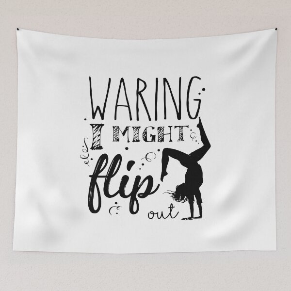 Item preview, Warning I Might Flip Out designed and sold by TeeTimeGuys.