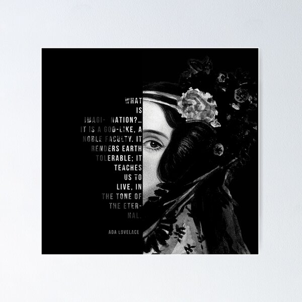 Item preview, Ada Lovelace - Imagination designed and sold by scilyfe.