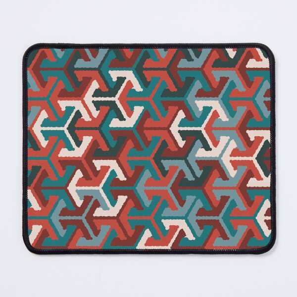 Item preview, Hexagon-based painted pattern - "Earth" designed and sold by Hemindway.