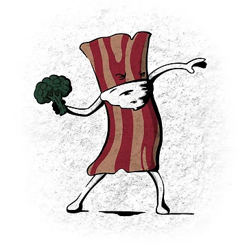 Artwork thumbnail, Broccoli Thrower! by Raffiti