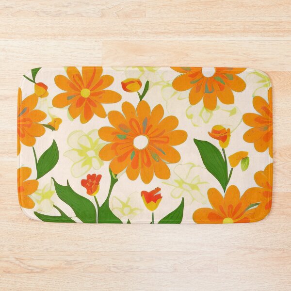 Item preview, Throw Pillow With Beautiful Flowers Pattern - Floral Home Decor designed and sold by Sowari-Pillows.