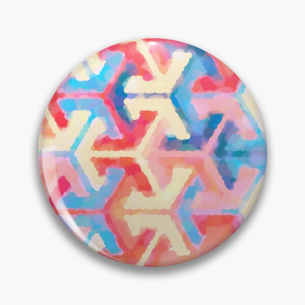 Item preview, Hexagon-based painted pattern - "Beach" designed and sold by Hemindway.