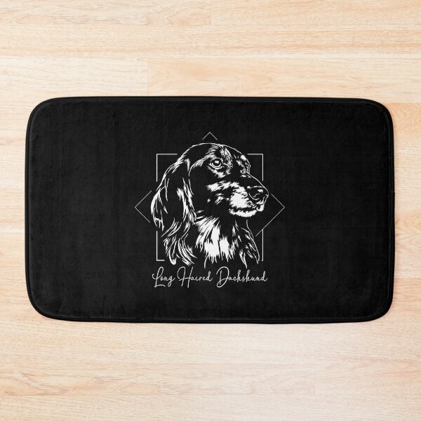 Item preview, Long Haired Dachshund Portrait Long Haired Dachshund Dogs designed and sold by dogarts.
