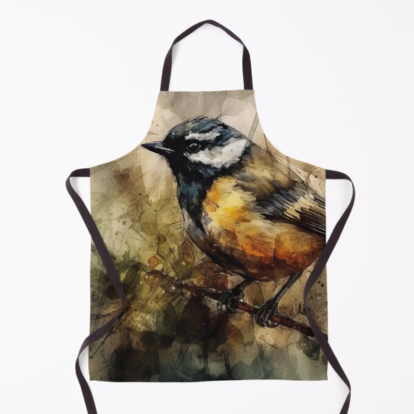 Item preview, Charming Bluetit Perched Delight designed and sold by Paintings By Simon .