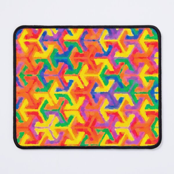 Item preview, Hexagon-based painted pattern - "Summer" designed and sold by Hemindway.