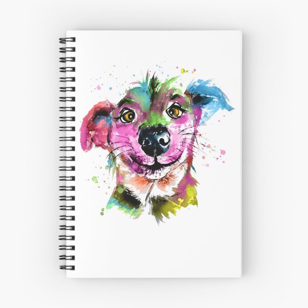 Item preview, dog colorful designed and sold by CorneliaPilz.