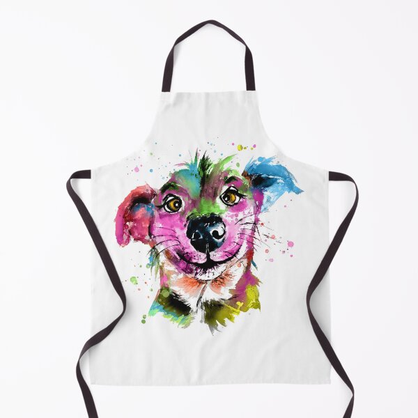 Item preview, dog colorful designed and sold by CorneliaPilz.