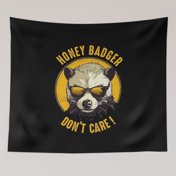 Item preview, Honey Badger Dont Care designed and sold by kudostees.