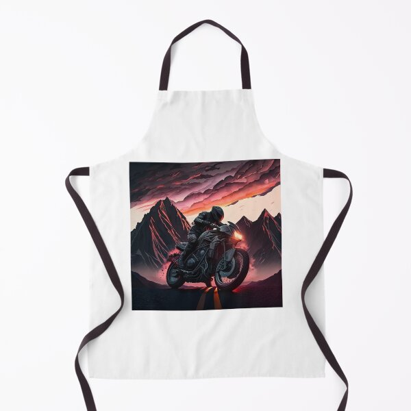 Item preview, Potent Motorcycle Racing Through The Mountains designed and sold by ByDigitalDream.