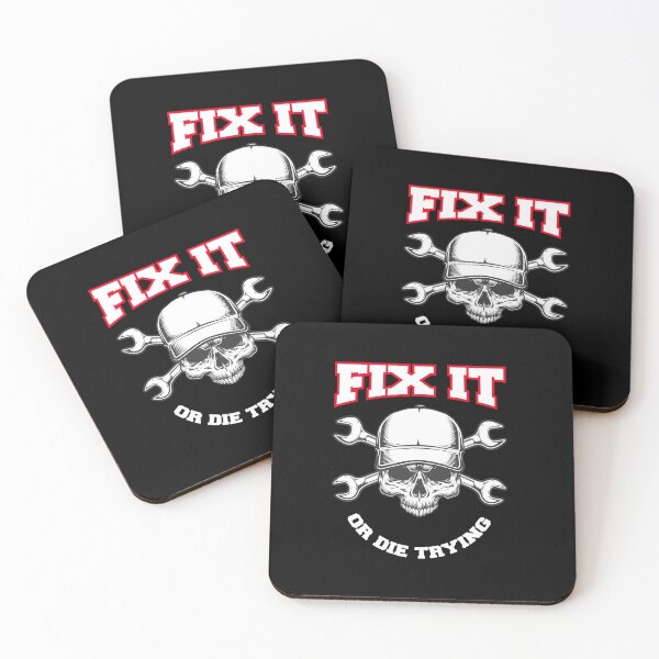 Item preview, FIX IT OR DIE TRYING tradesman builder mechanic handyman designed and sold by w1ckerman.