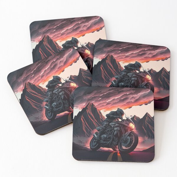 Item preview, Amazing Motorcycle Racing Through The Mountains designed and sold by ByDigitalDream.