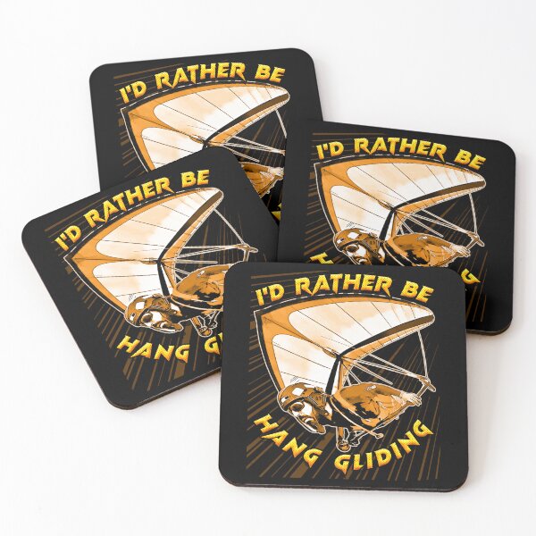 Item preview, Deltaplane Gliders Saying '' I'd Rather Be Hang Gliding" designed and sold by Aerolovers.