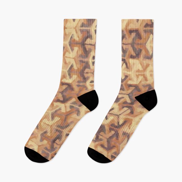 Item preview, Hexagon-based painted pattern - "Tiger" designed and sold by Hemindway.