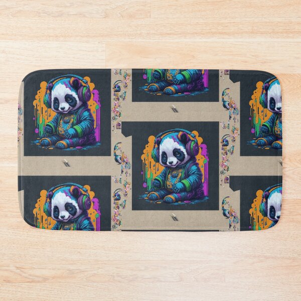 Item preview, Isometric Groovy Panda Art designed and sold by madygunit.