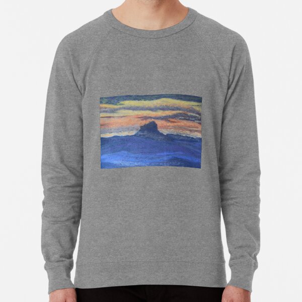 Sunset on Wilson's Peak Lightweight Sweatshirt