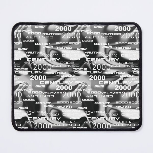 Item preview, 2000 century y2k 90s 00s 2000s liquid gradient swirl black and white born in 2000 designed and sold by blomastudios.
