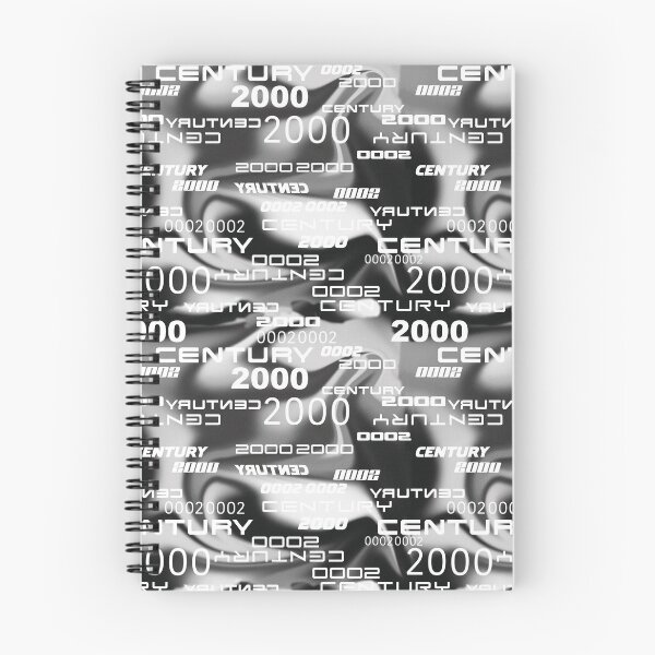 Item preview, 2000 century y2k 90s 00s 2000s liquid gradient swirl black and white born in 2000 designed and sold by blomastudios.