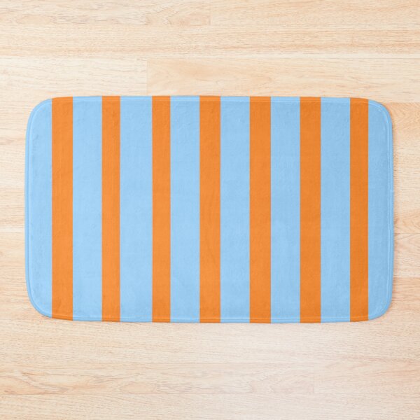 Item preview, Sky Blue and Orange Stripes  designed and sold by OneThreeSix.
