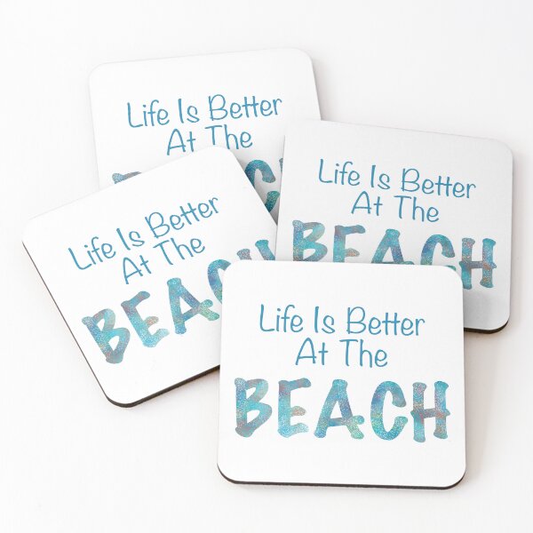 Item preview, Life Is Better At The Beach designed and sold by Tanya C  Smith.
