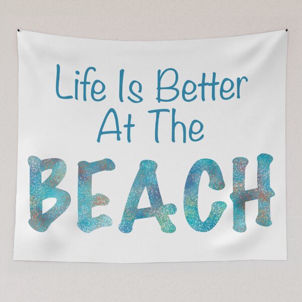 Item preview, Life Is Better At The Beach designed and sold by Tanya C  Smith.
