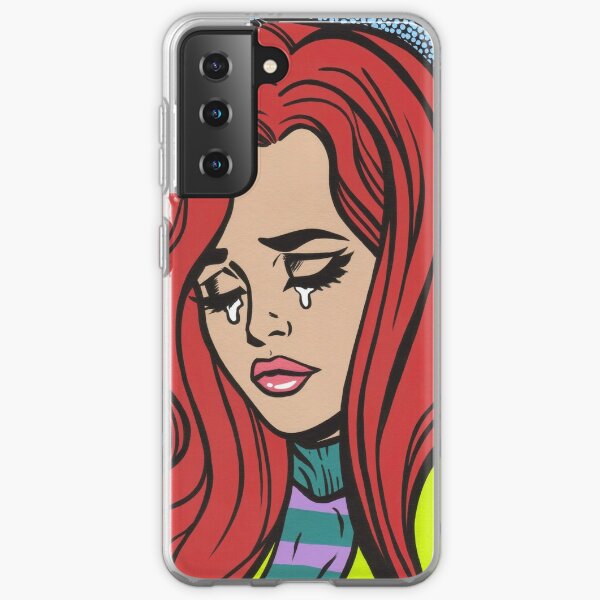 Pop Art Girl Phone Cases For Samsung Galaxy Redbubble