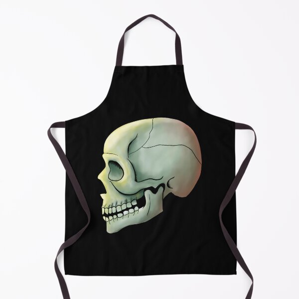 Item preview, Skull illustration black background designed and sold by IJStanding.