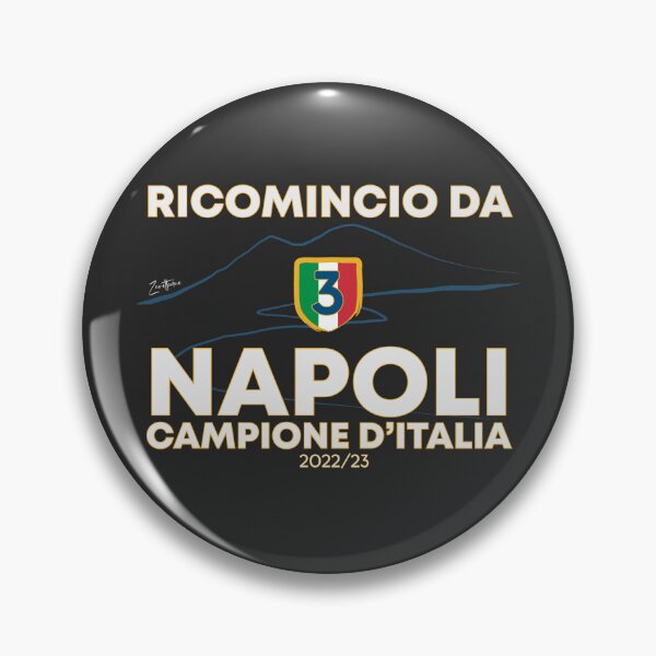 Item preview, Ricomincio da 3 - Napoli campione - dark version designed and sold by Zero81.