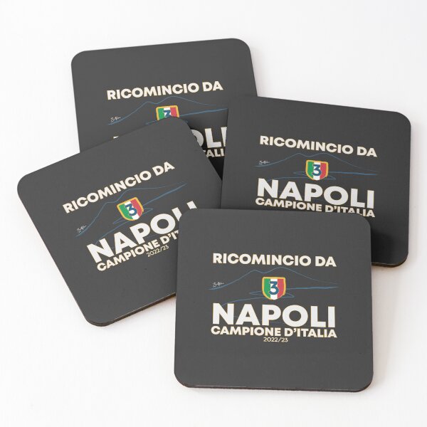 Item preview, Ricomincio da 3 - Napoli campione - dark version designed and sold by Zero81.