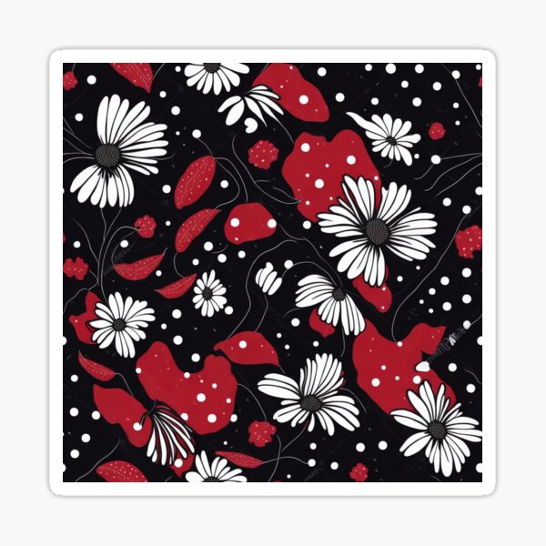 Item preview, White Daisy Flowers, Floral Pattern, Continuous, Tiled designed and sold by 5dward.