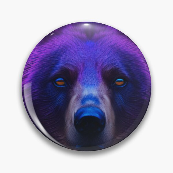 Item preview, Blue and purple bear designed and sold by JessyMarketing.