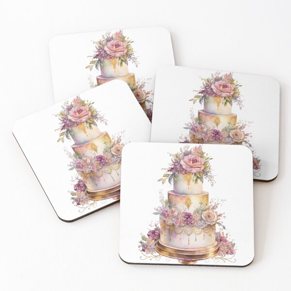 Item preview, Floral Luxury Wedding Cake designed and sold by DreamiDreams.
