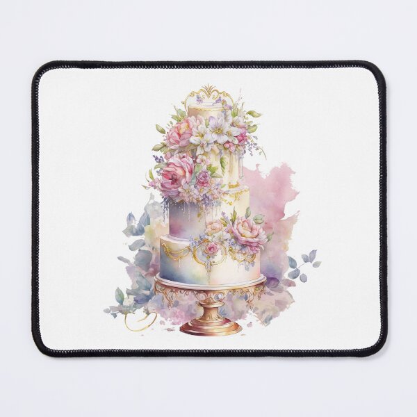 Item preview, Floral Luxury Wedding Cake designed and sold by DreamiDreams.