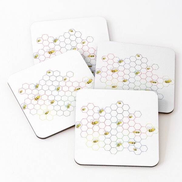 Item preview, Silver bees designed and sold by NewStyle44.