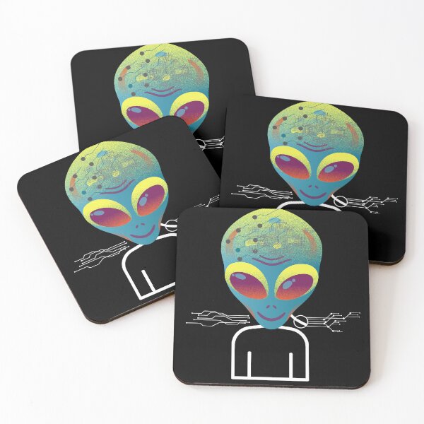 Item preview, Funny Nerdy Alien - Alienated  designed and sold by The Red Nox.