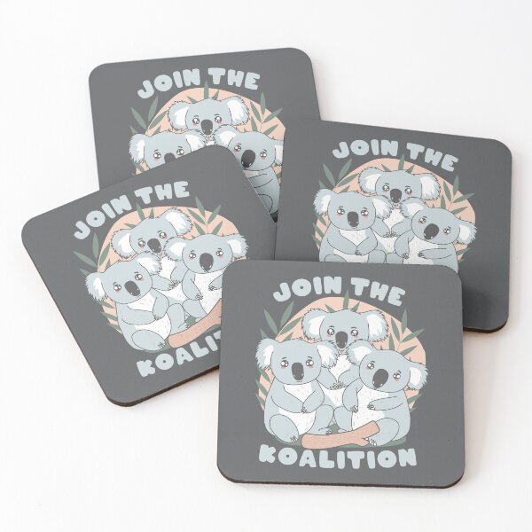 Item preview, Join the Koalition! designed and sold by Everything Cute.