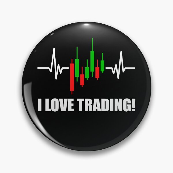 Item preview, I Love Trading Heartbeat Trader Quotes Trading designed and sold by Trenddesigns24.