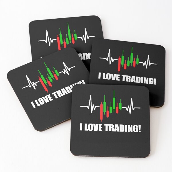 Item preview, I Love Trading Heartbeat Trader Quotes Trading designed and sold by Trenddesigns24.