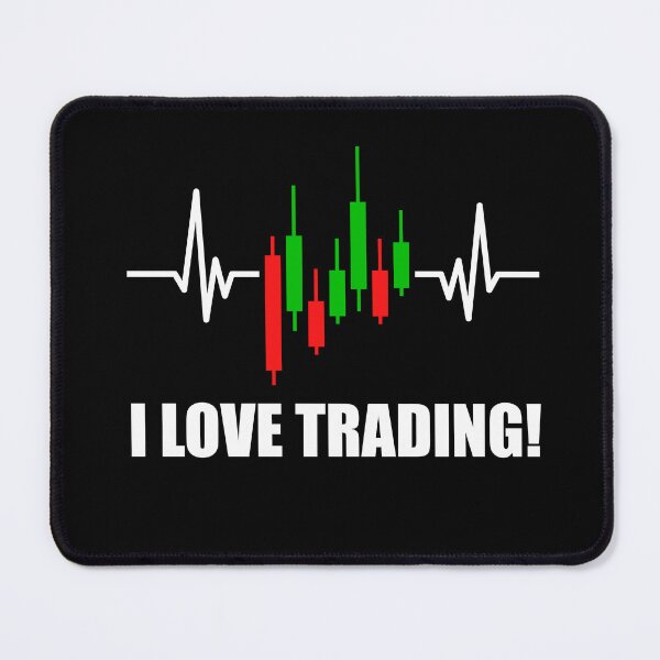 Item preview, I Love Trading Heartbeat Trader Quotes Trading designed and sold by Trenddesigns24.