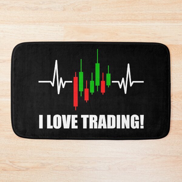 Item preview, I Love Trading Heartbeat Trader Quotes Trading designed and sold by Trenddesigns24.